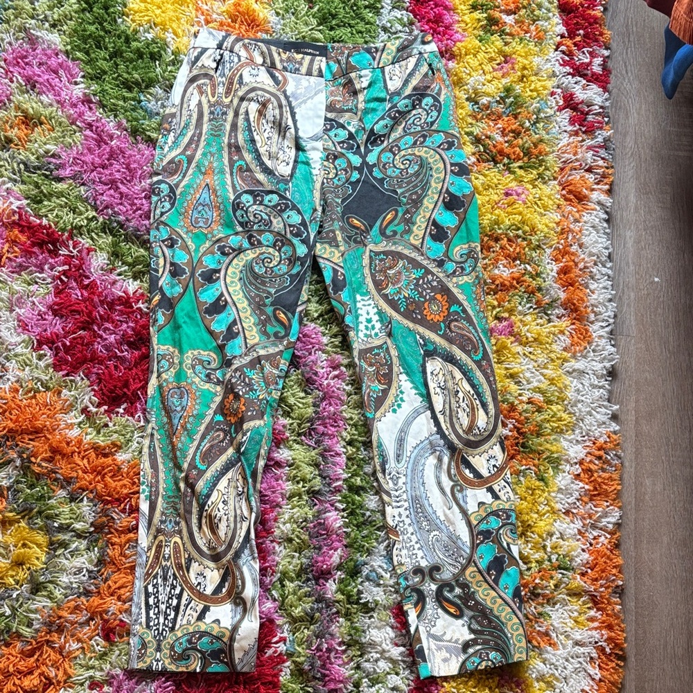 Kobi Halperin Carly Multicolor Paisley Print Pants